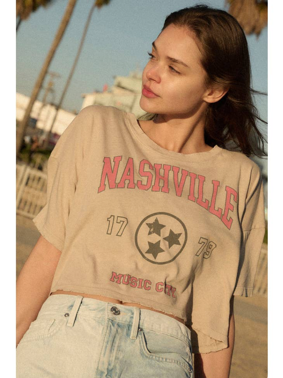 Nashville Music City Graphic Tee